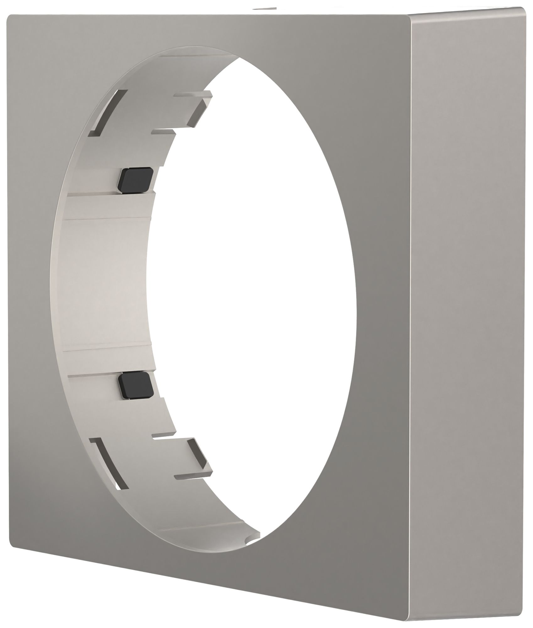 Dekorrahmen ABB Busch-Wächter PRO Edelstahl