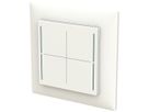 Élément de commande ENC ABB SIDUS touch B KNX avec BCU 1…4-fois blanc
