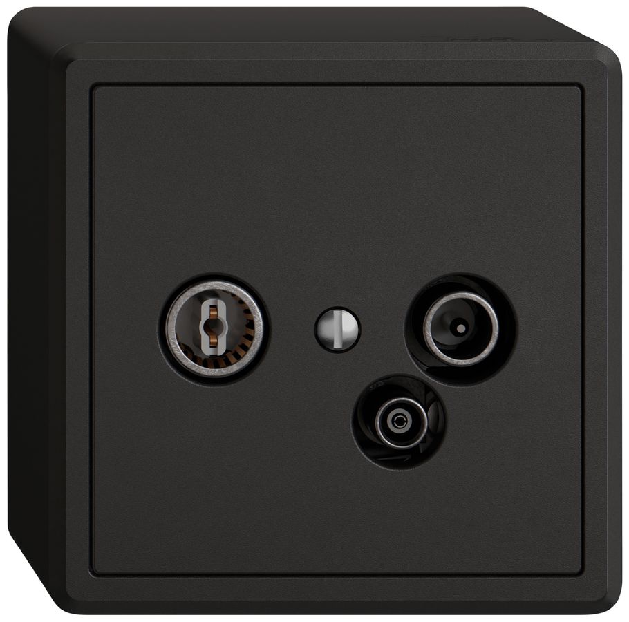 Prise antenne AP TV-R-données EDIZIO.liv SNAPFIX® 4dB no