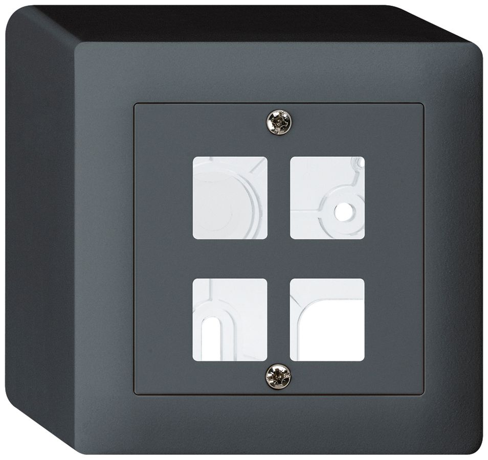 Kit frontal AP kallysto Q pour 4 modules anthracite