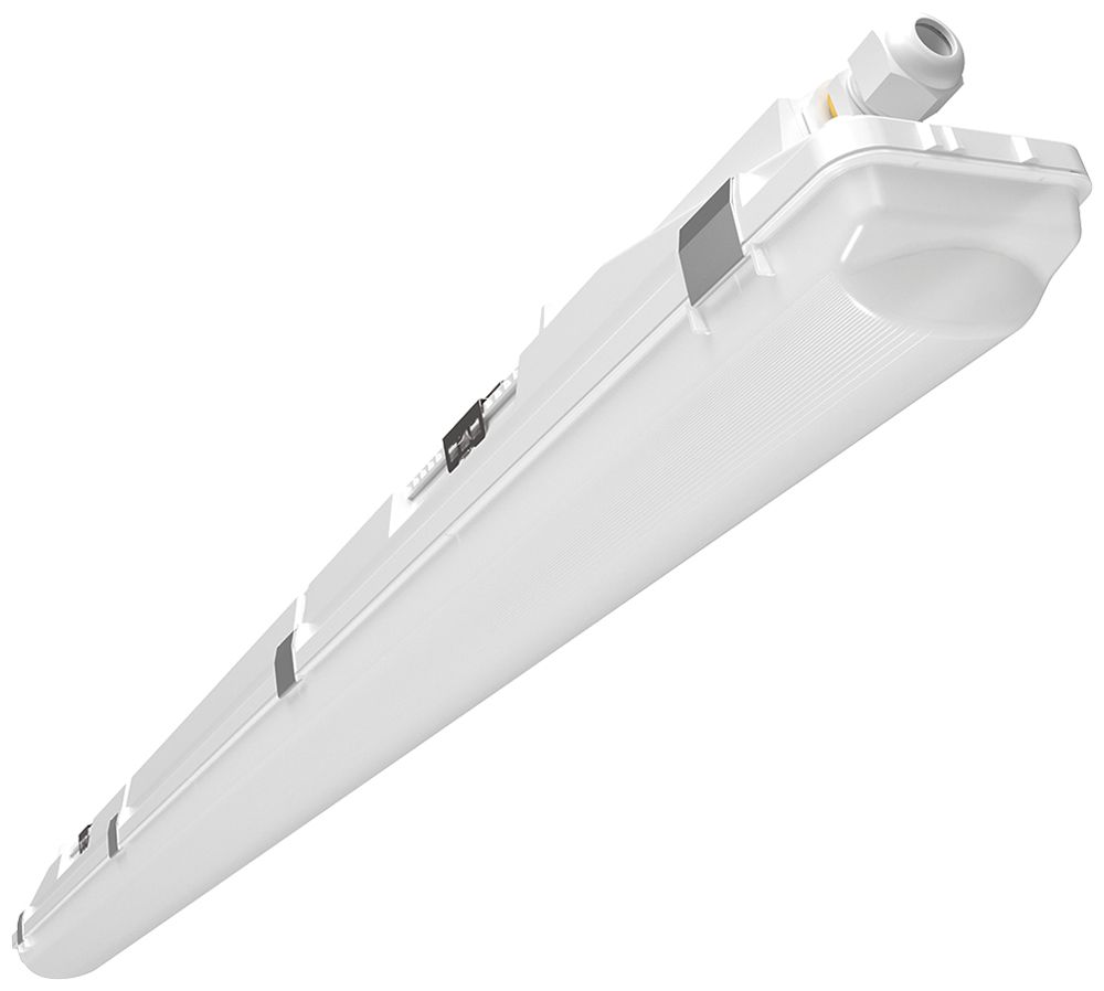 Luminaire pour locaux humides LED ESYLUX OLIVIA-2 HF DALI 35W 5300lm 840 IP66 gr