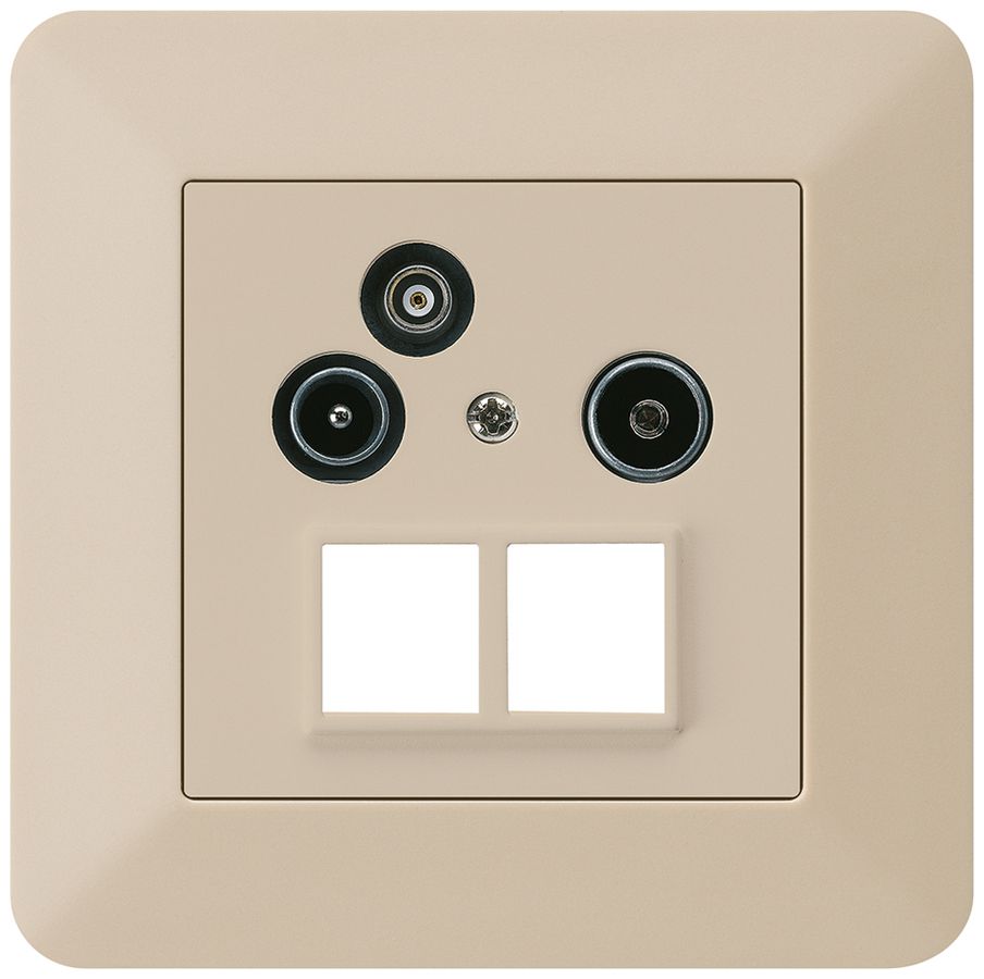 UP-Antennendose R/TV-Daten kallysto.trend HMS 2GHz 10.5db beige