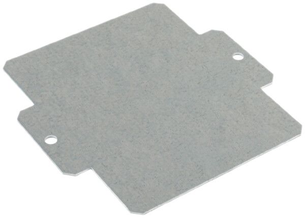 Plaque de montage Weidmüller MOPL K52 146×145×2mm tôle d'acier zinguée