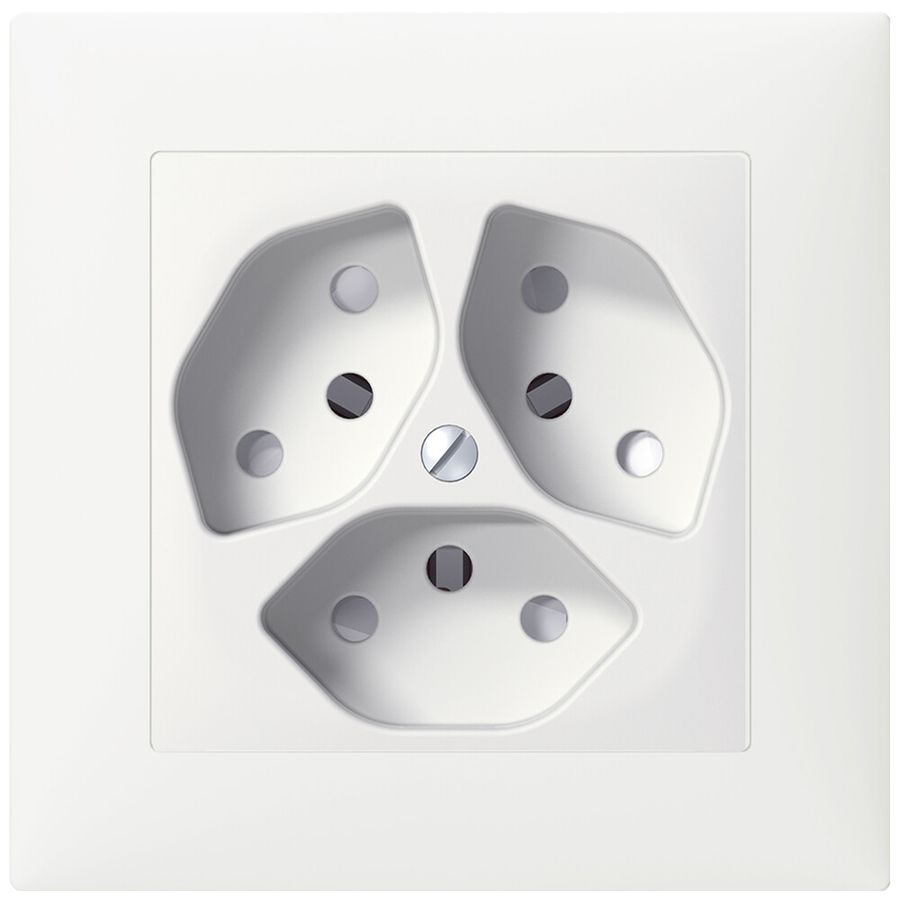 Kit frontal SIDUS B pour 3×T13 blanc