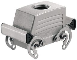 Boîtier pour fiche Weidmüller HDC 10B étrier trans.partie sup.grd.4 1×M25 haut
