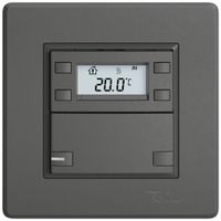 Poussoir RTH ENC EDIZIO.liv SNAPFIX® a.RGB-LED 1×touche comm.2T grf