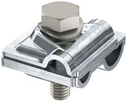 Blitzschutzklemme BET Vario Ø8…10mm Ø6…16mm Stahl feuerverzinkt