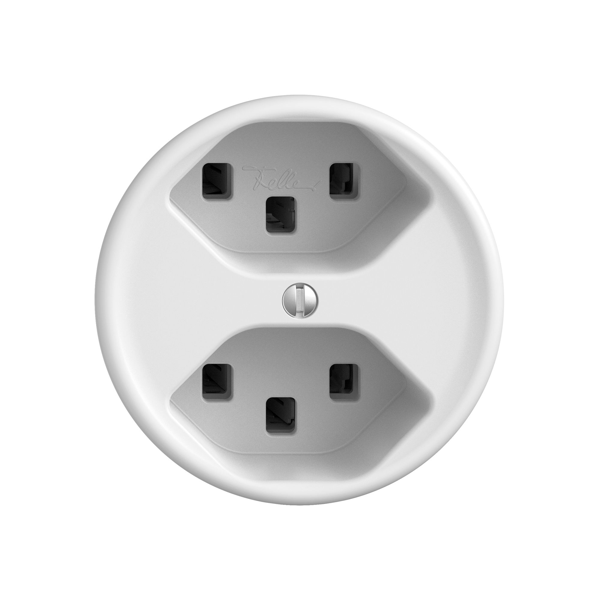 Kit di montaggio STANDARDdue SNAPFIX® per presa 2×T23 bi