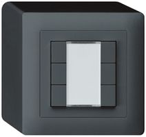 AP-Taster kallysto KNX 6×anthrazit s/e-link