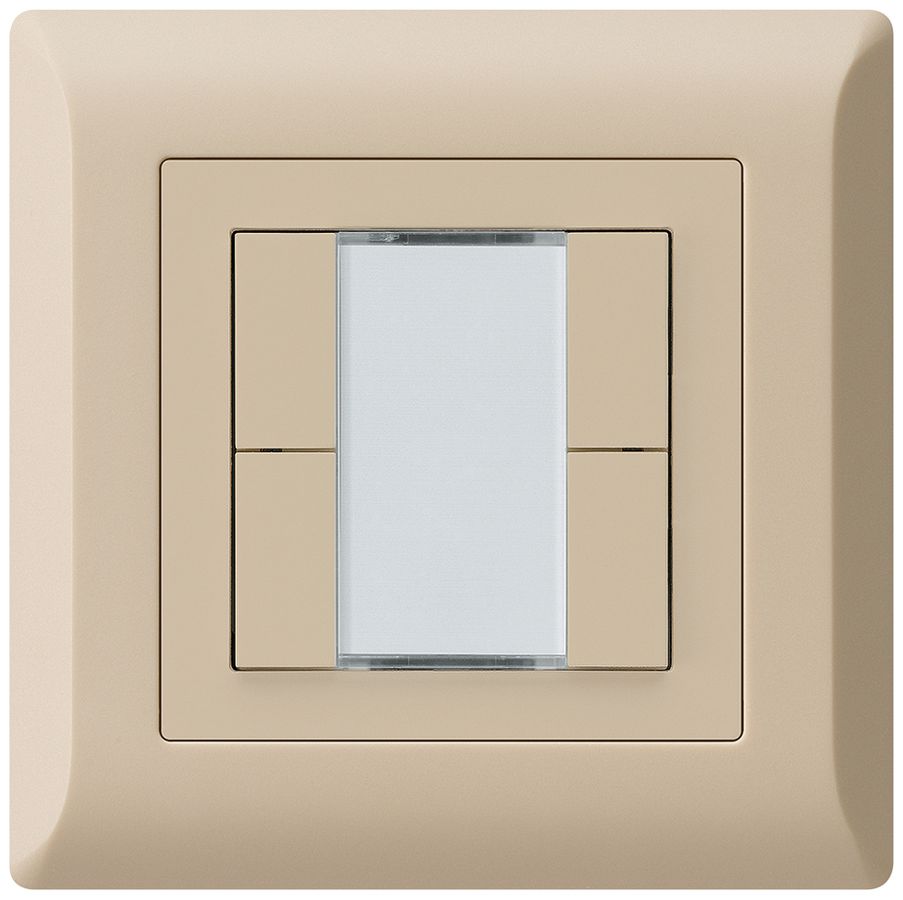 UP-Taster kallysto.line KNX 4×s/e-link beige