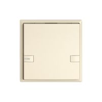 KNX-Taster RGB EDIZIO.liv SNAPFIX® Temperaturfüh.RGB-LED 1×T 2-Tbed.cr