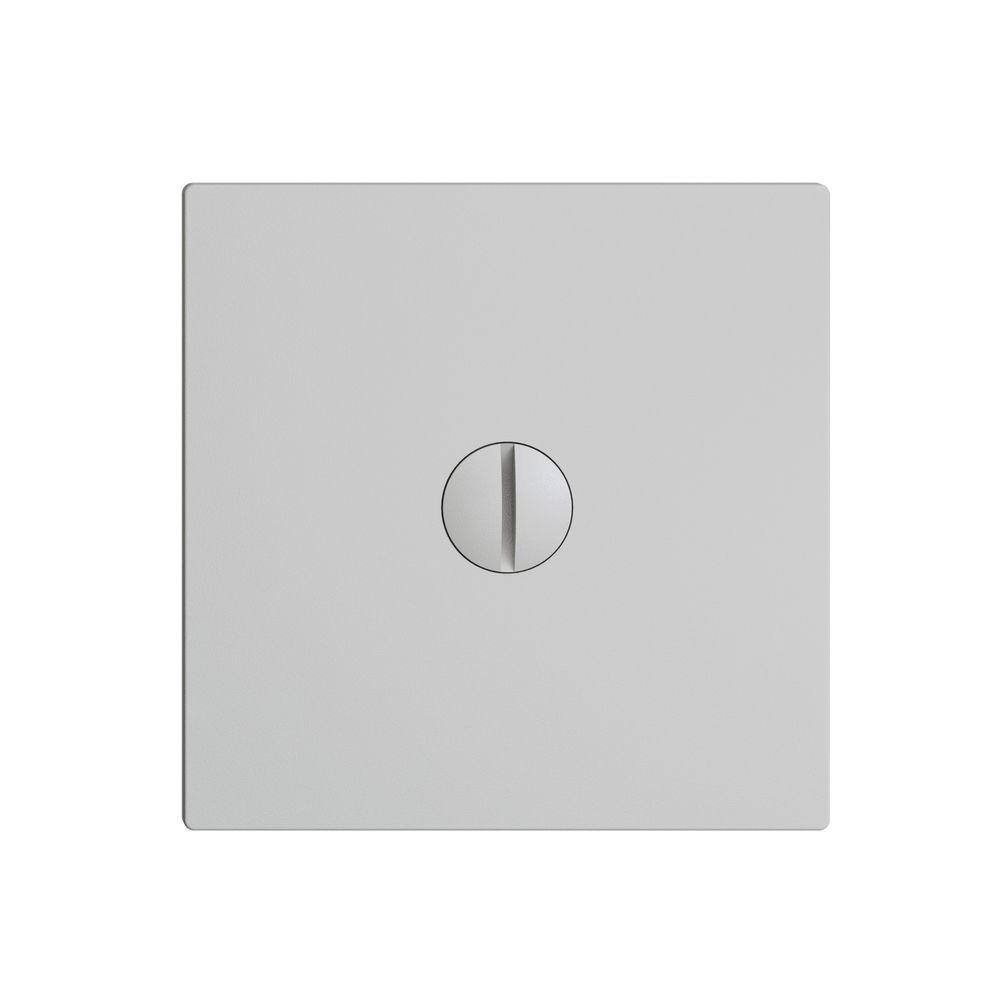 UP-Blindabdeckung EDIZIOdue hellgrau