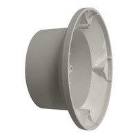 AP-Gehäuse EDIZIOdue dunkelgrau für Präsenzmelder rund