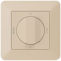 UP-Drehschalter 0-Man-0-Aut. kallysto.trend 2/1L beige mit Drehgriff