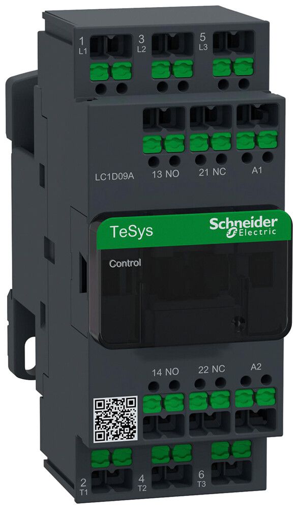 Leistungsschütz TeSys DECA 277VAC 3NO 25A 9A 440V 1NO 1NC