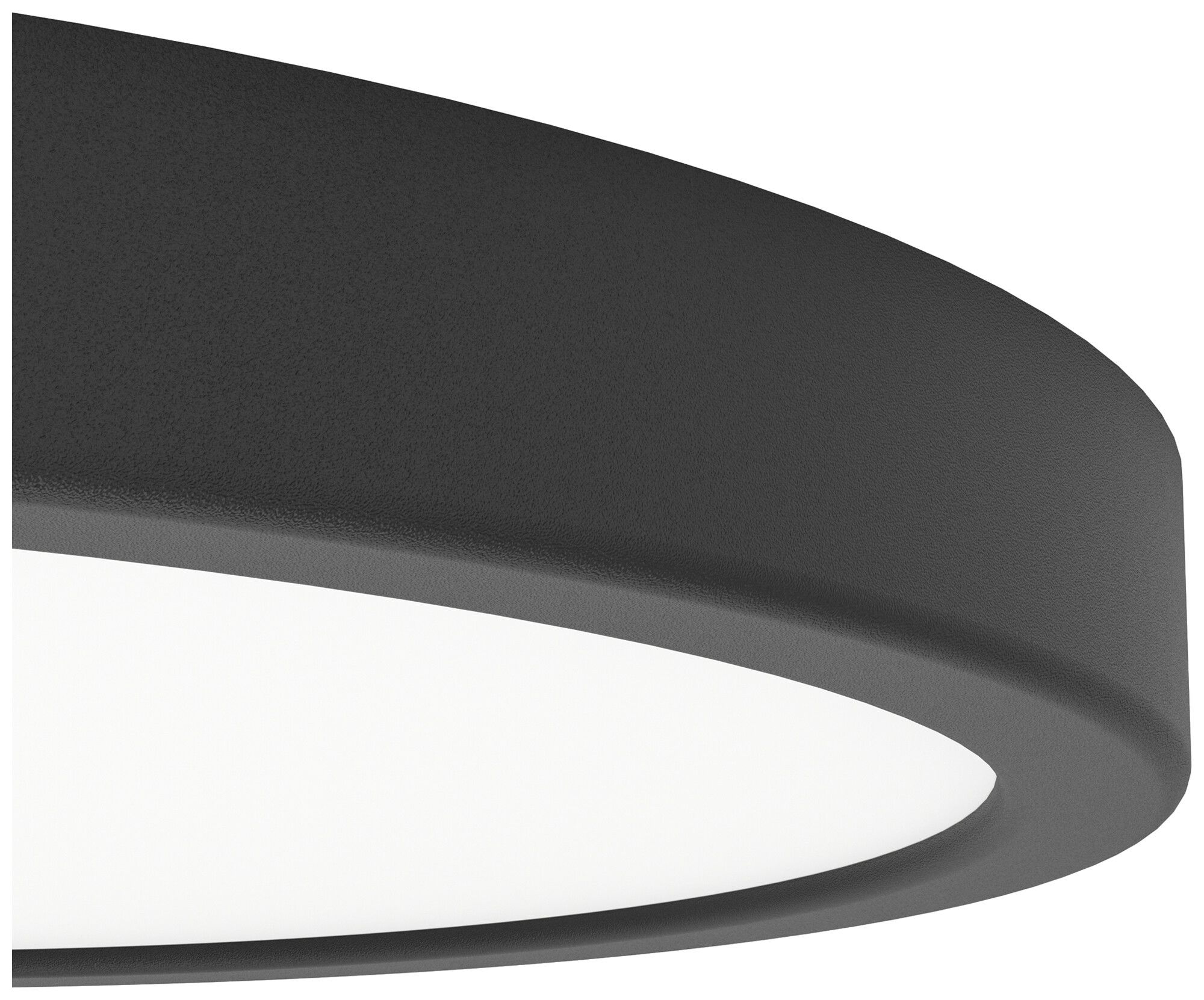 LED-Deckenleuchte Eglo FUEVA 16W 0…1800lm 2700…6500K IP44 DIM Ø278×25mm schwarz