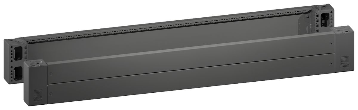 Cache-socle Rittal VX 8660.026 1600×200mm face/revers noir acier 2pcs