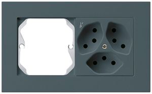 Combinaison ENC kallysto.pro grd.I-I horizontale vide+3×type 13S anthracite