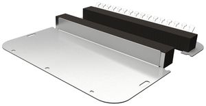 Passe-câbles Rittal SZ 2565.450 pour AX grd.5 301×221mm matière synthétique