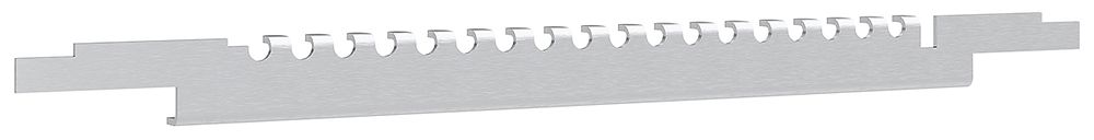 Kabelabfangschiene SE Prisma XS, für Tiefe 210mm, Zugentlastung