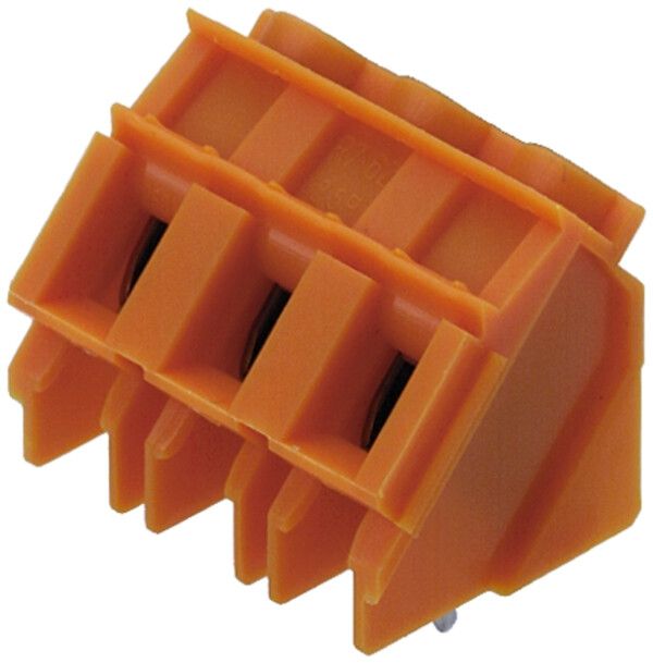 Morsetto circuito stampato WM LP 7.50 2L 135° pin a sald.3.2mm vite staffa 6mm²