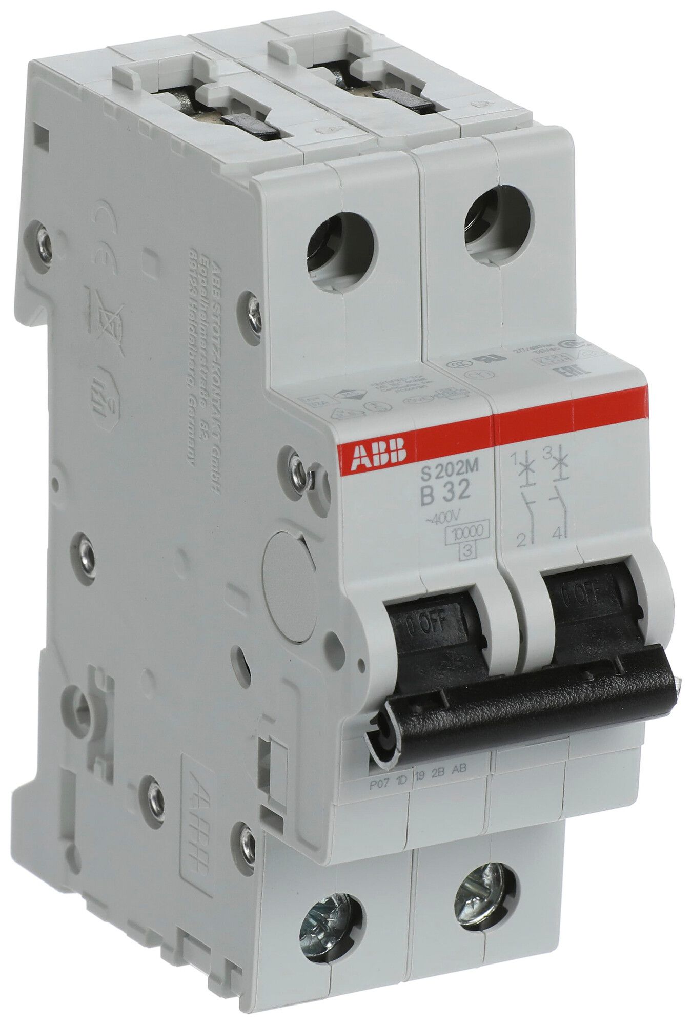 Disjoncteur ABB S202M-B32 32A B 10kA