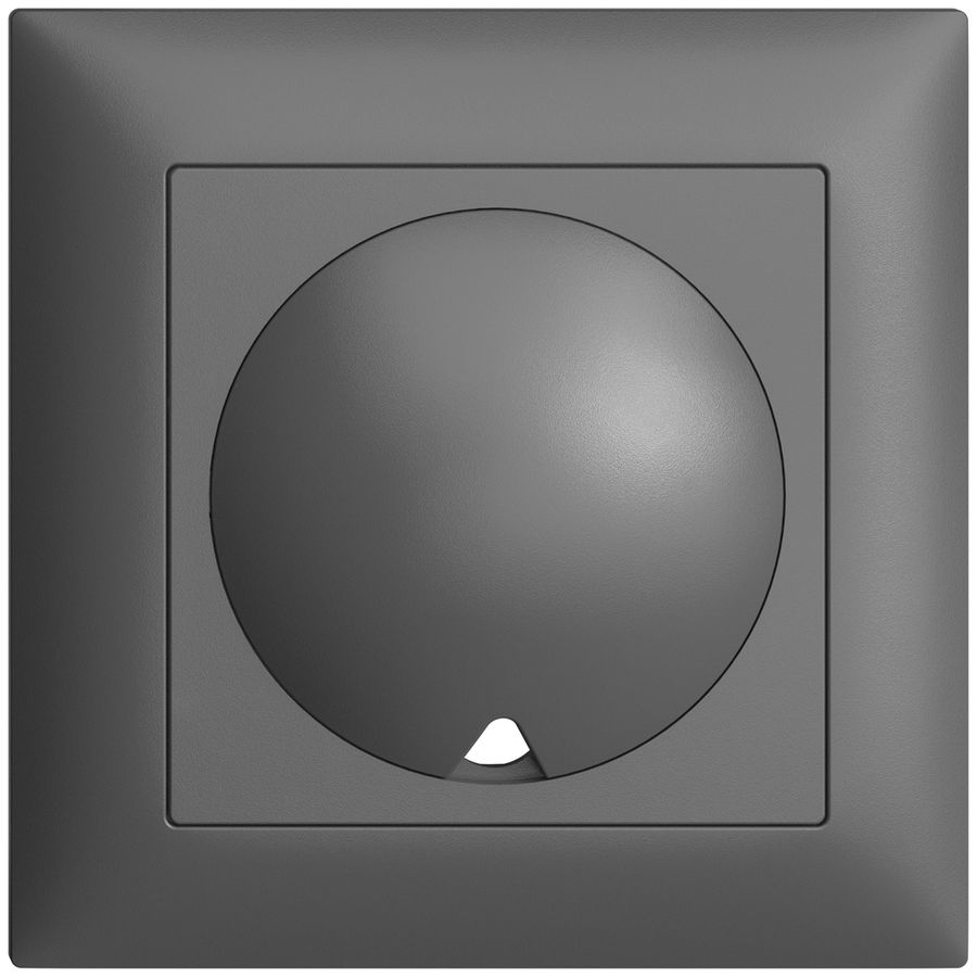 UP-Frontset EDIZIOdue dunkelgrau für Zugtaster/-schalter