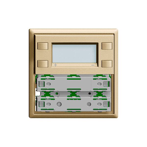 Placca frontale RTH KNX 1…4×EDIZIOdue sand con LED RGB