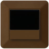 Termostato ambiente INC kallysto.trend KNX s/e-link con tasto marrone
