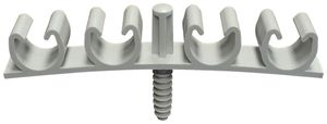 Befestigungsschelle FIX-RING MULTI Kunststoff 4×Ø16mm gu 25 Stück