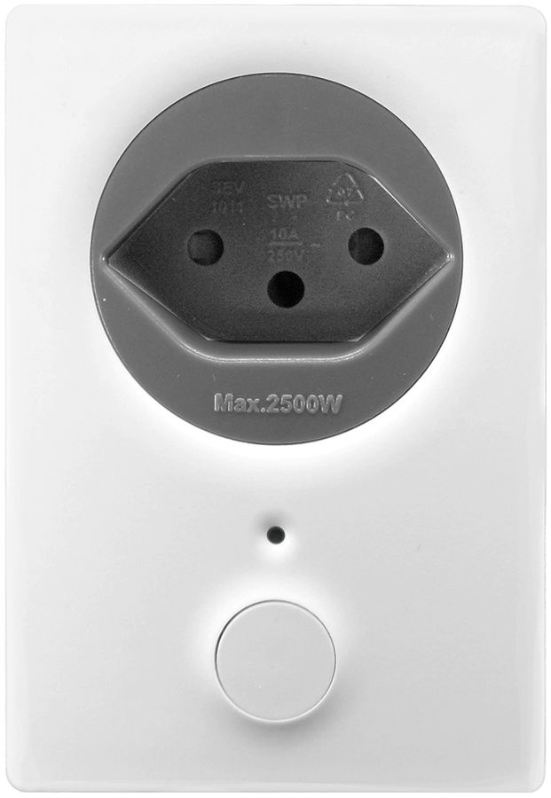 Actionneur de commutation à prise RF myTEM MTSOC-100CH-WL T12/13 2300W Z-Wave