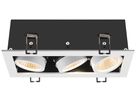 LED-Downlight SLV KADUX Triple 20W 2350lm 3000K 38° DIM 210×90mm weiss