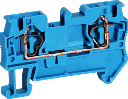 Reihenklemme 0.2…10mm² Zugfederanschluss blau