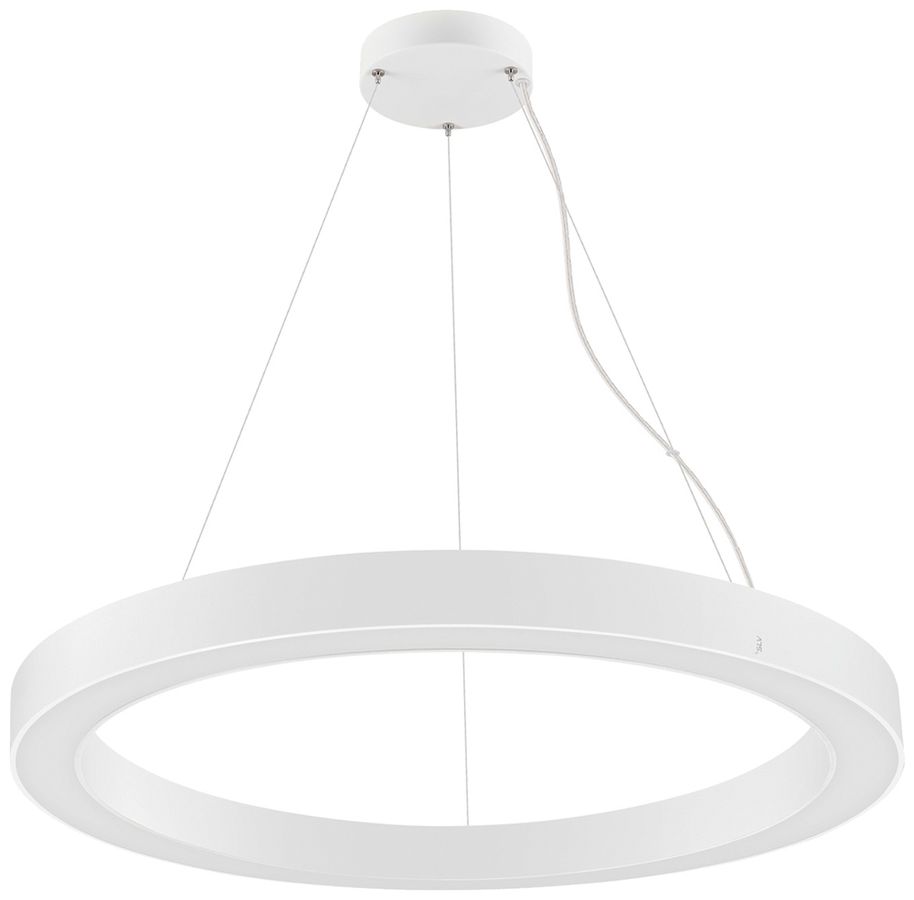 LED-Pendelleuchte SLV MEDO RING 90 42W 5000lm 930/940 DALI Ø900mm weiss