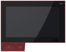 AP-Innenstation Video Axiom In-Home 7" Touchscreen Bedienung Türöffner rot