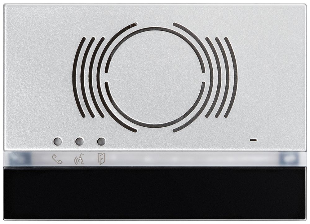 Frontplatte für Türlautsprechermodul Urmet Alpha, IP55, schwarz