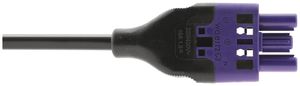 Anschlussleitung Woertz, Buchse 3L C1, 1m, halogenfrei, freies Ende, Cca