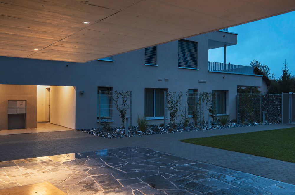 EB-LED-Downlight SLV PATTA-I, 12W 800lm 3000K rund IP65 Aluminium gebürstet