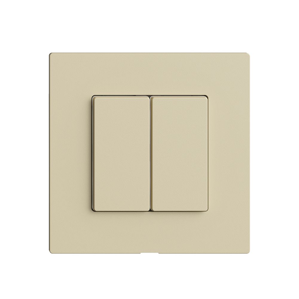 Interruttore 2K/2T Edue Wiser vanille