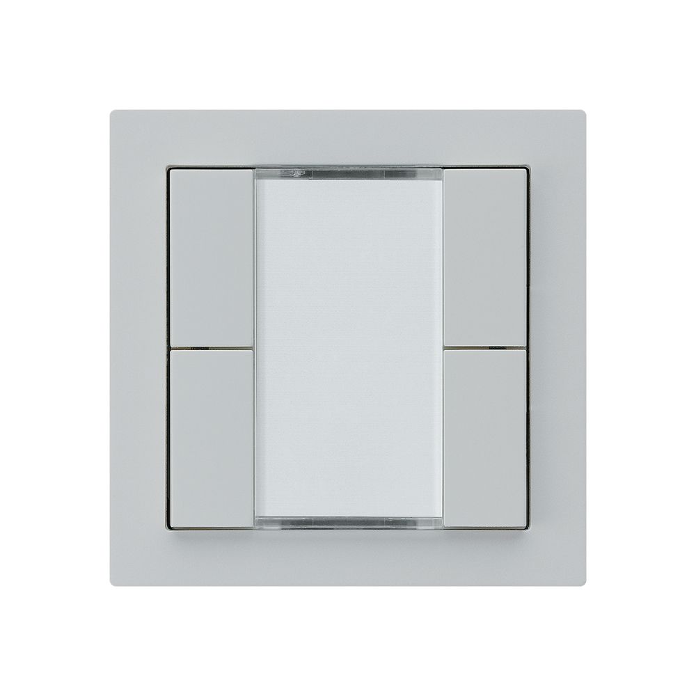 UP-Taster kallysto A KNX 4× s/e-link hellgrau