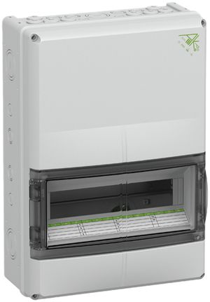 AP-Kleinverteiler Demelectric AK 14+ IP65 PC IK08 315×450×155mm