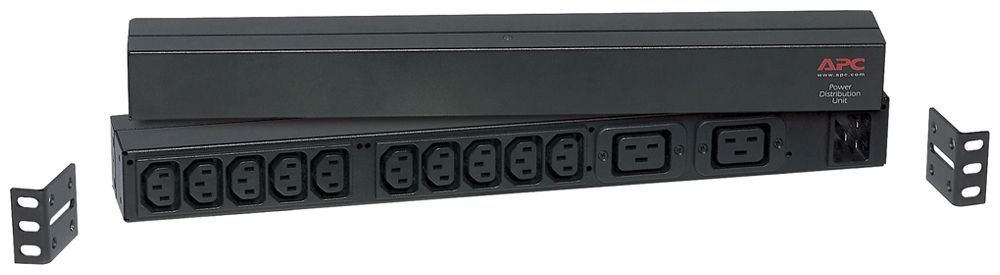 Steckdosenleiste 1HE 208/230V 16A 10×C13 2×C19