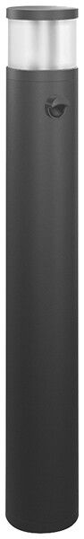 Borne lumineuse LED ESYLUX ALVA BL DALI, 7W 3000K PIR Ø100×700mm IP65 an, opale