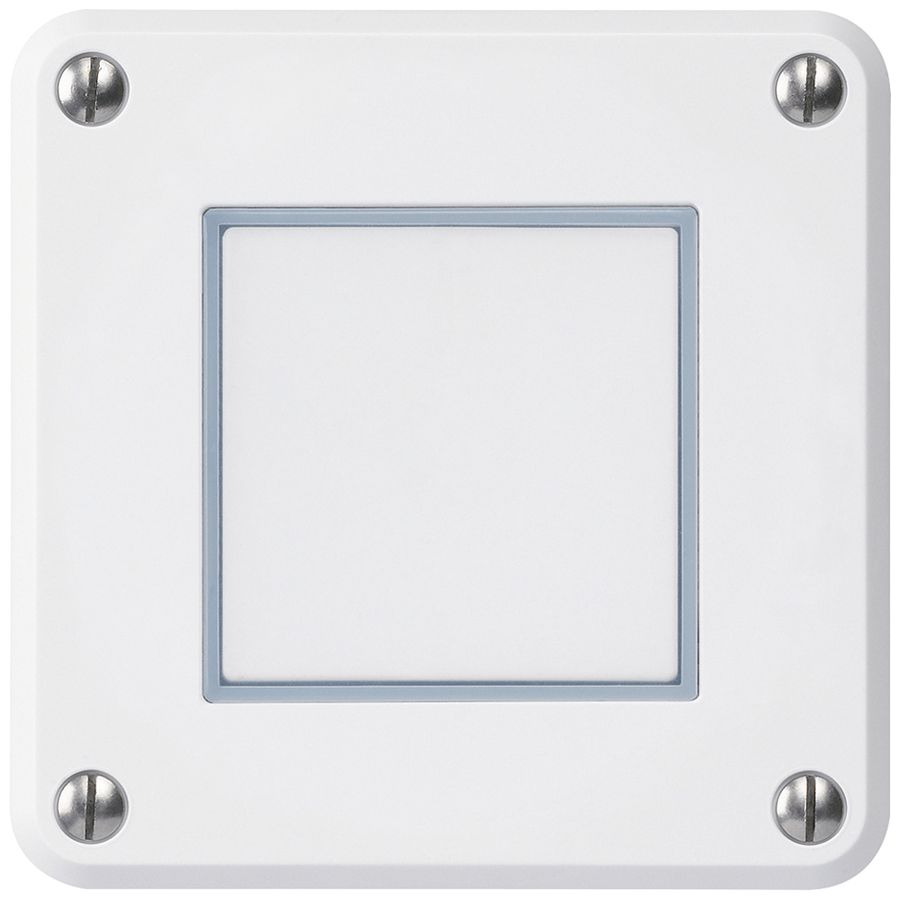 Contatto pulsante INC robusto IP55 2P bianco