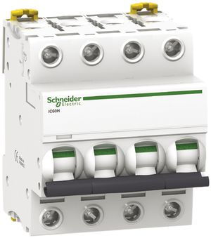 Leitungsschutzschalter Schneider Electric IC60N 4P 20A D 6kA