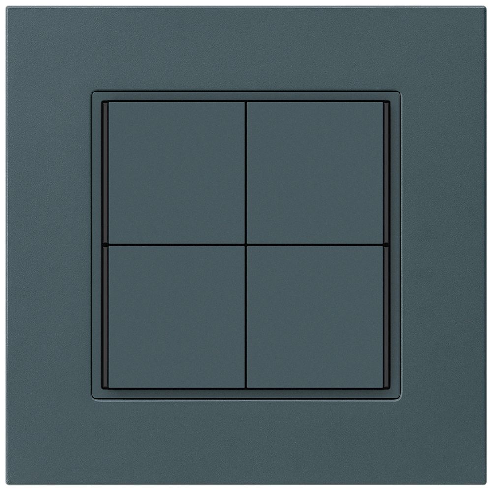 UP-Taster KNX KPR 4×Tasten 4×Betätigungspunkte LED anthrazit