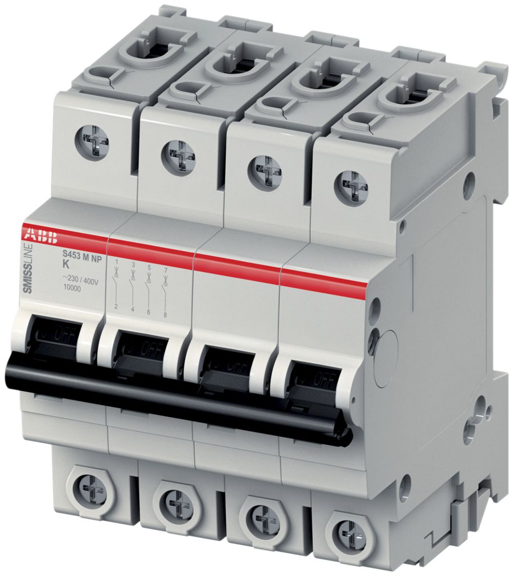 Leitungsschutzschalter SMISSLINE CLASSIC 4×3 K 25kA NP