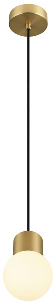 Schraubglas SLV VARYT Glas opal Ø120×128mm weiss