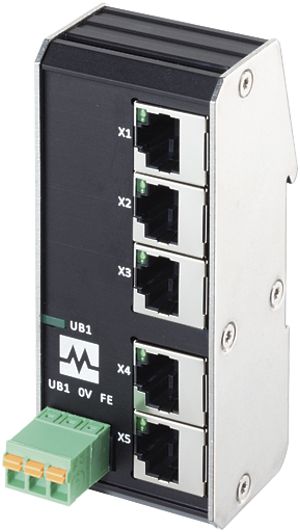 Switch Murrelektronik Xenterra 5TX, 5-Port unmanaged 10/100Mbit/s Full Duplex