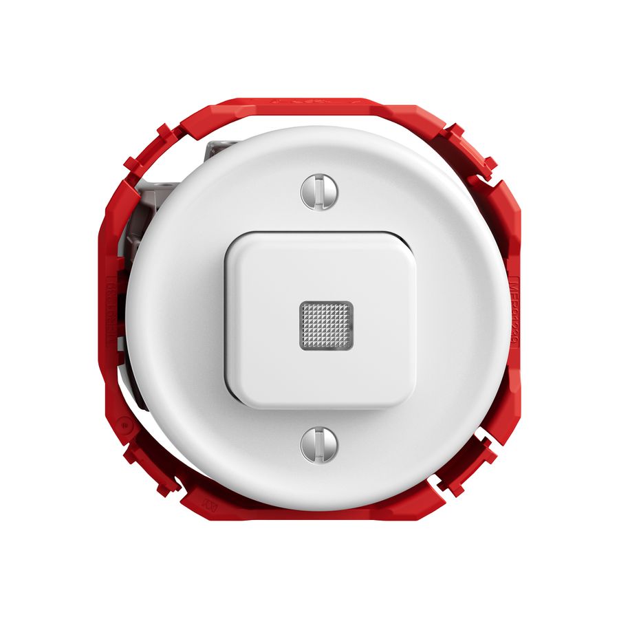 Drucktaster STANDARDdue SNAPFIX® ARK/1P Frontlinse gb ws